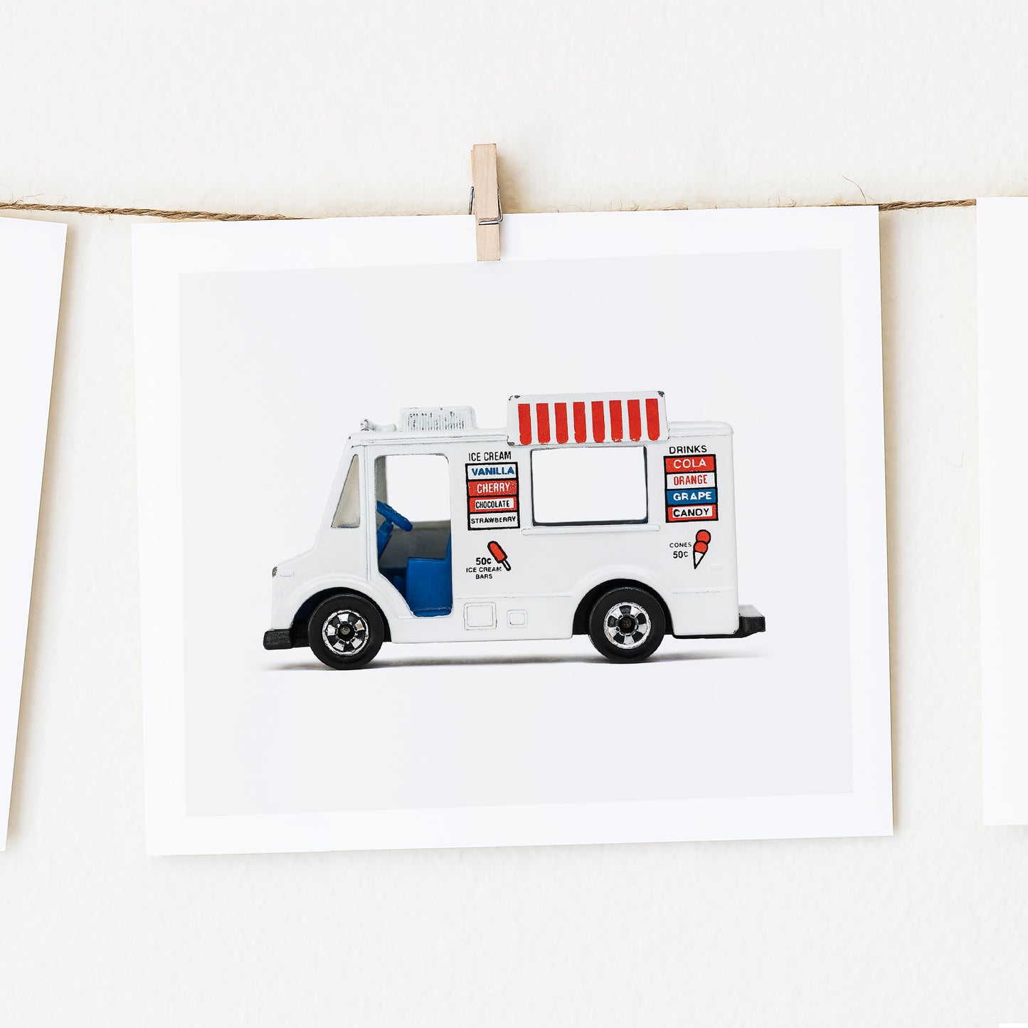 Ice Cream Truck Wall Art
