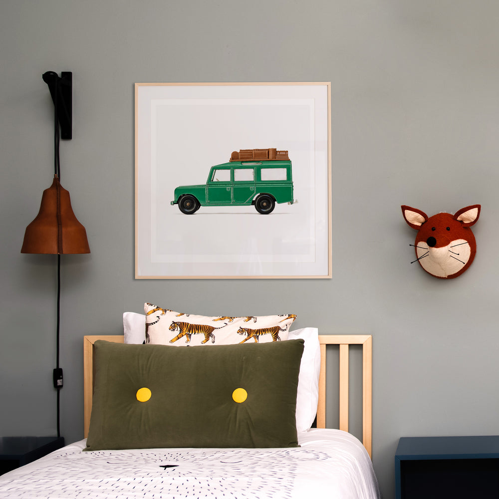 
                      
                        Land Rover Safari art print for Boys' Room Decor
                      
                    