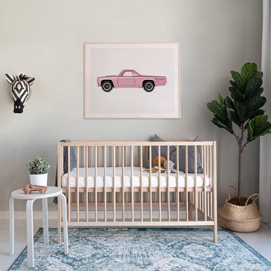 Nursery Car Prints for Baby Boy's Room!