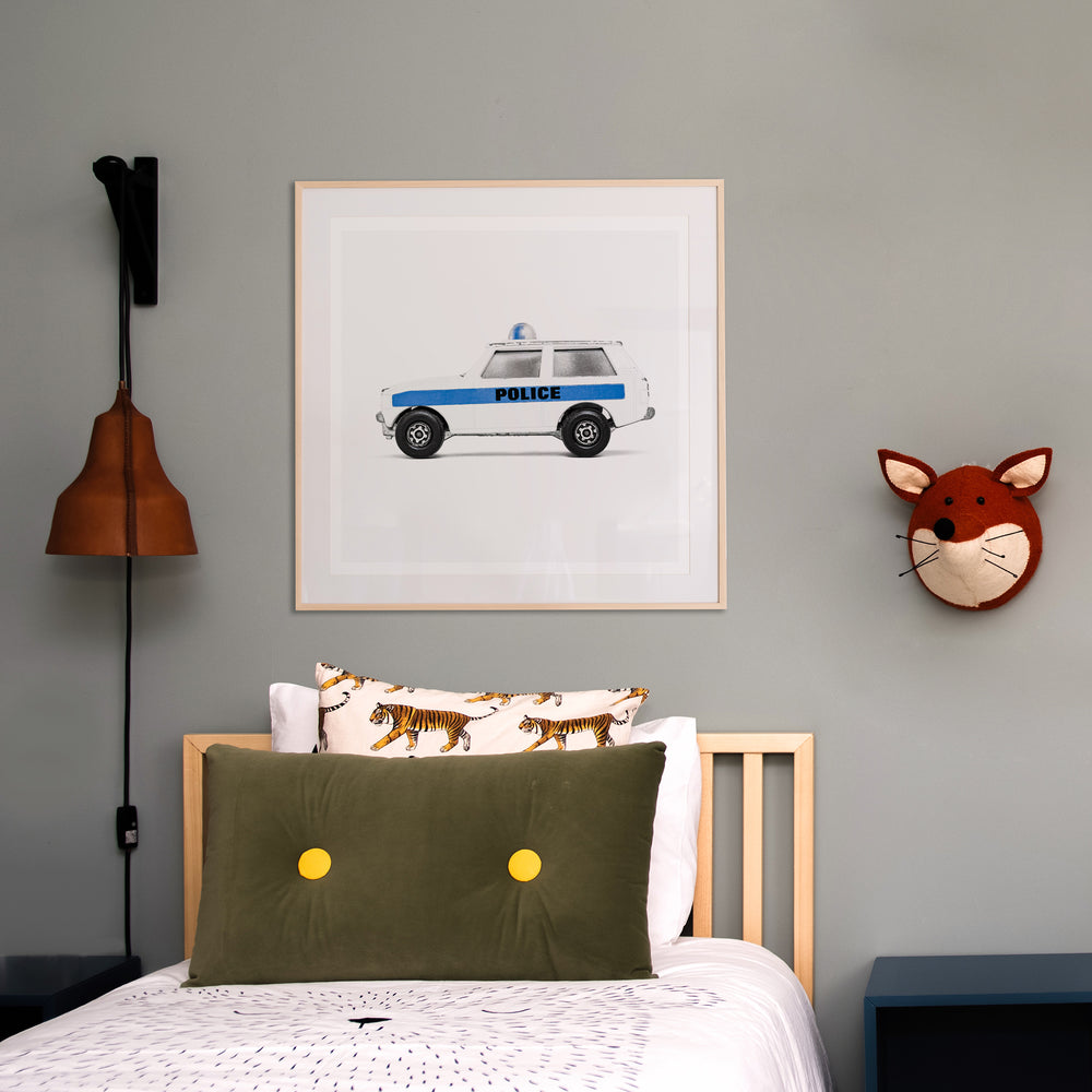 
                      
                        Vintage Police Car art Print
                      
                    