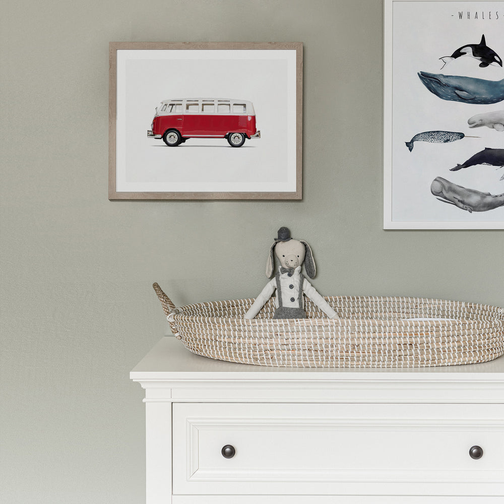 
                      
                        Volkswagen Bus nursery Wall Art Decor for boys
                      
                    