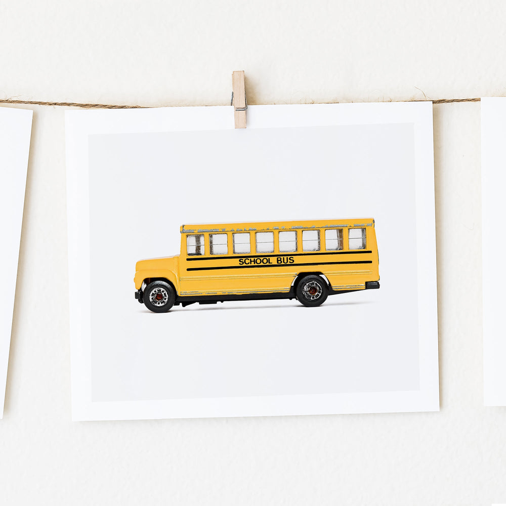 
                      
                        Yellow School Bus Art Print
                      
                    