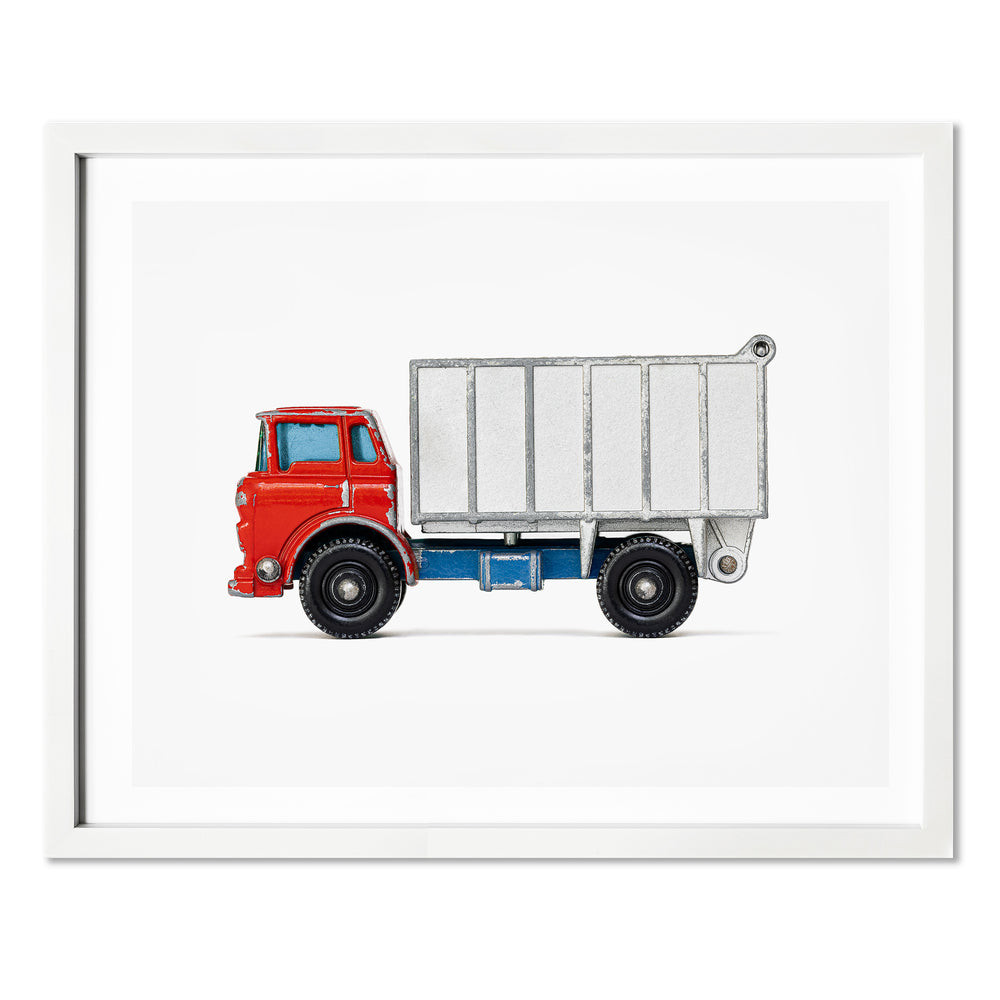 
                      
                        blue red truck art print
                      
                    