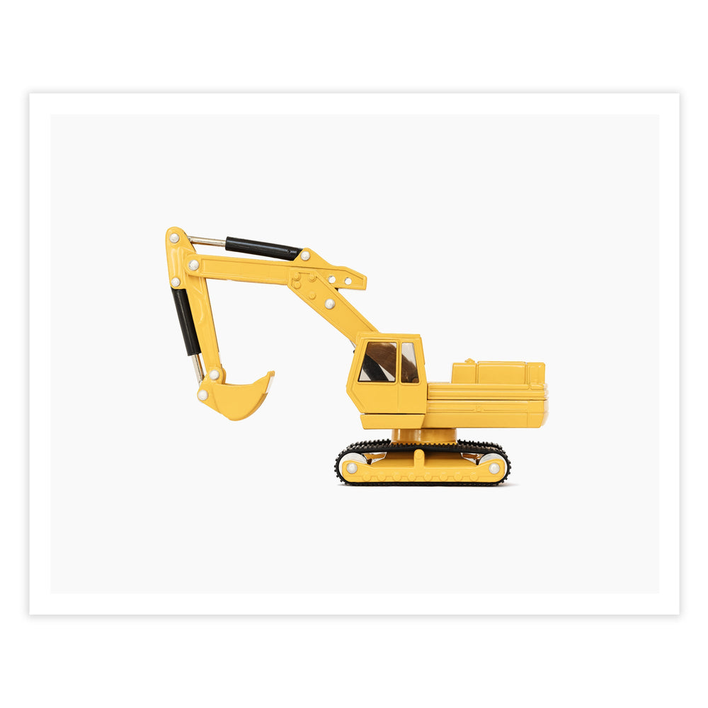 
                      
                        Yellow Excavator art Print
                      
                    