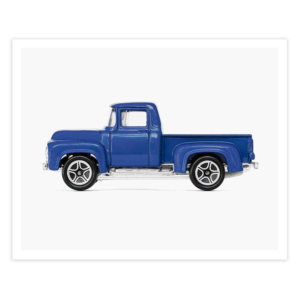 
                      
                        Vintage Old Blue Pickup Truck Nursery Print
                      
                    