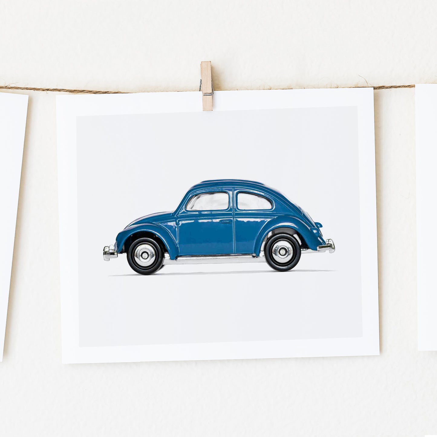 Volkswagen Beetle nursery wall art decor for boys room