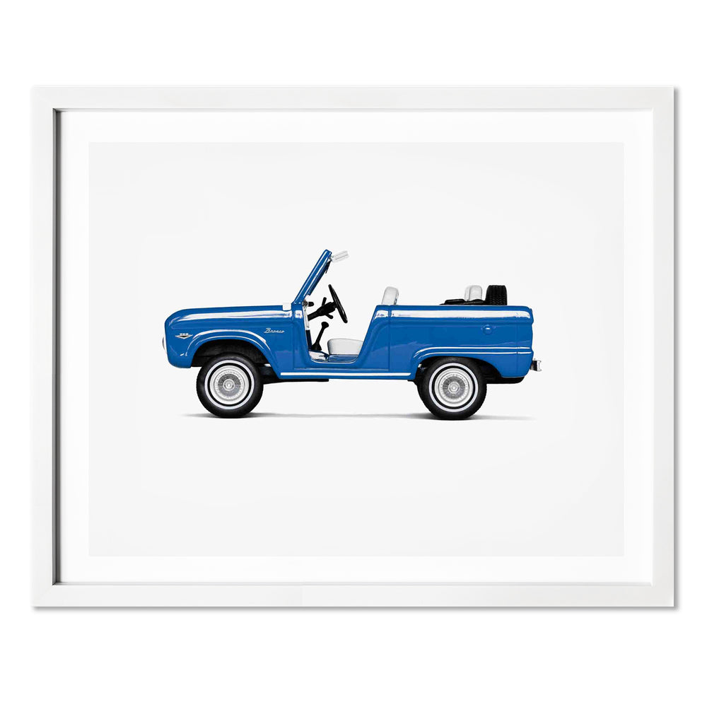 Vintage Car Nursery Prints for Boys Room