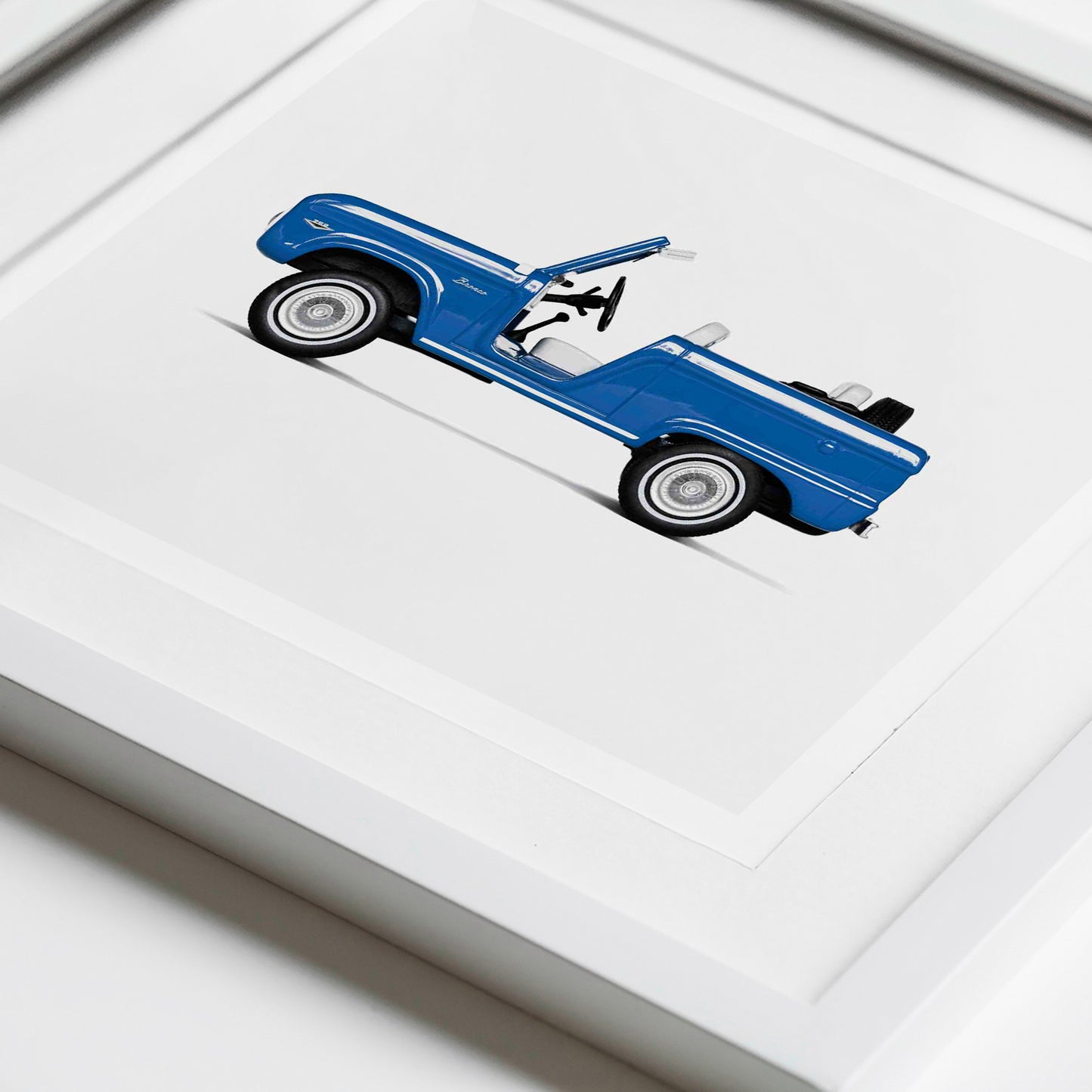 Vintage Car Nursery Prints for Boys Room
