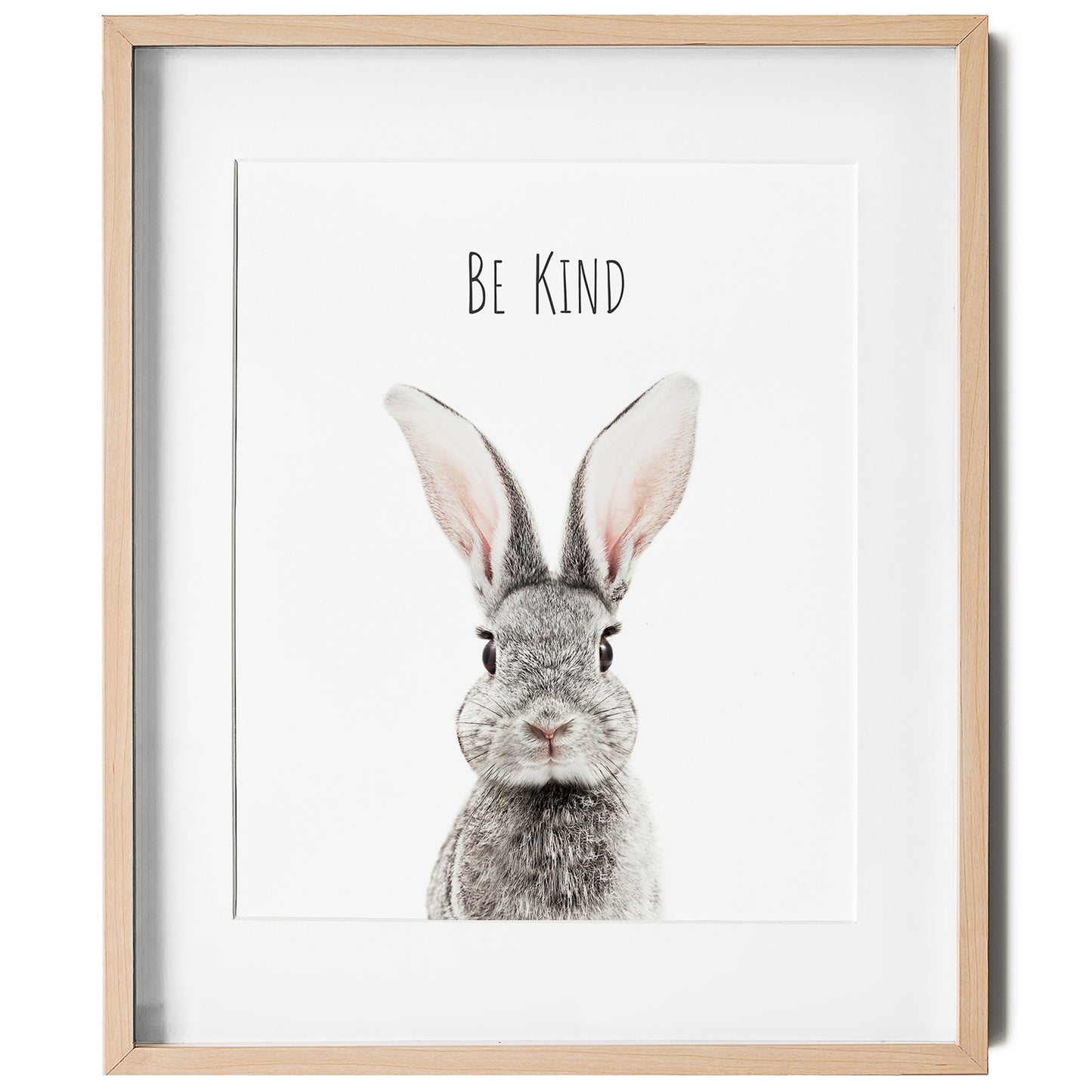 Bunny Be Kind - Inspirational Wall Art