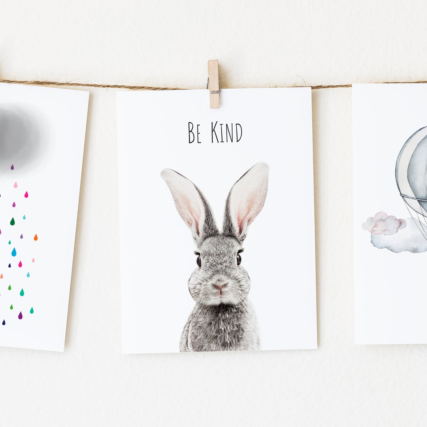 Bunny Be Kind - Inspirational Wall Art