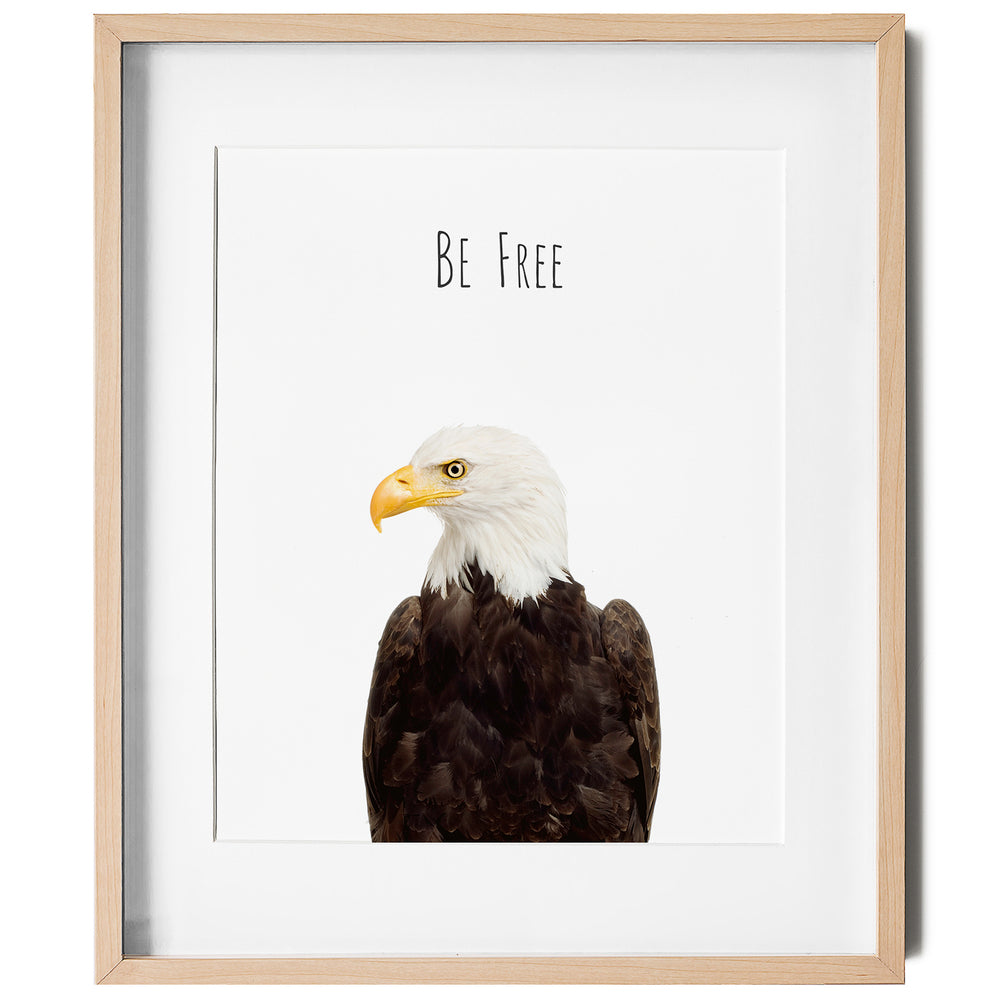 
                      
                         Eagle Be Free inspirational wall art for a nursery or kids' room! 
                      
                    