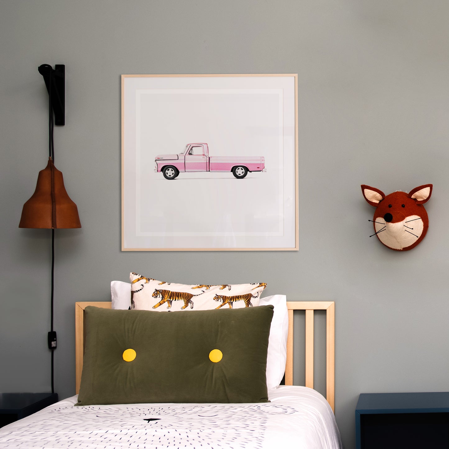 nursery car art prints for boys room