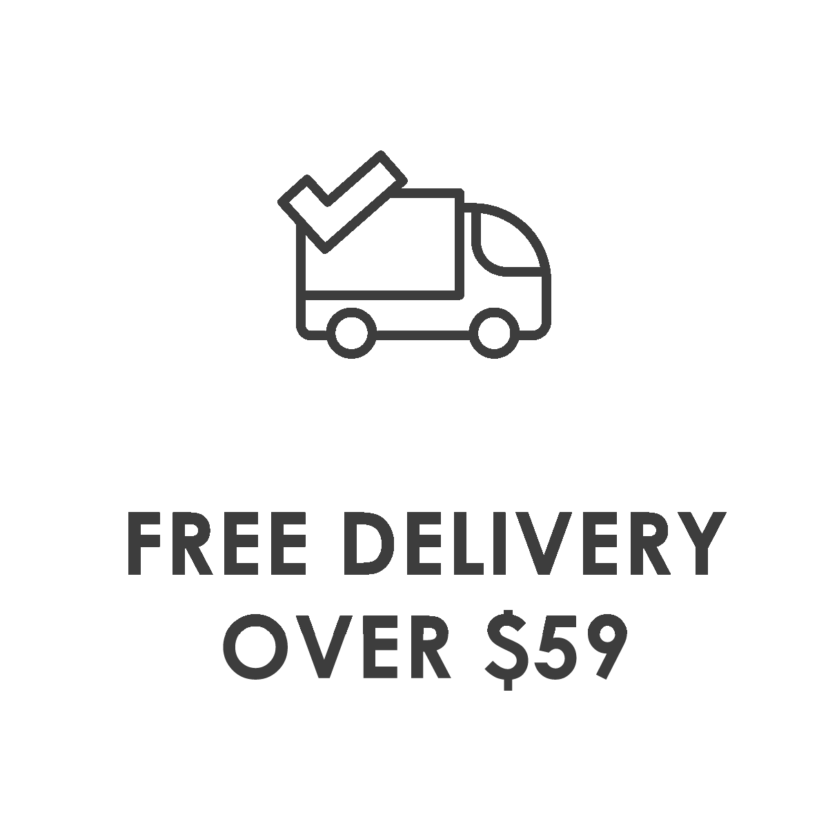 Free delivery on orders over $59, ensuring fast and reliable shipping for your art prints.