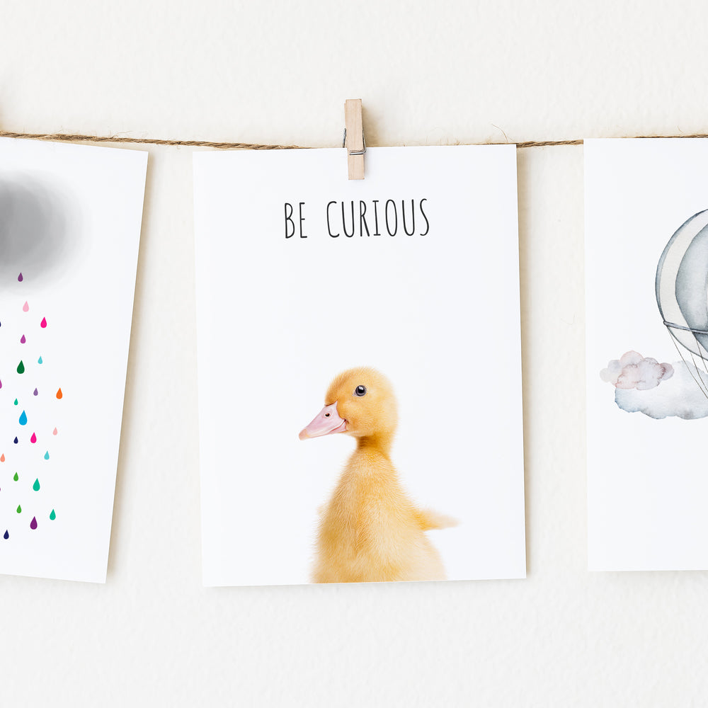 
                      
                        Gosling Be Curious Inspirational Nursery Wall Art
                      
                    