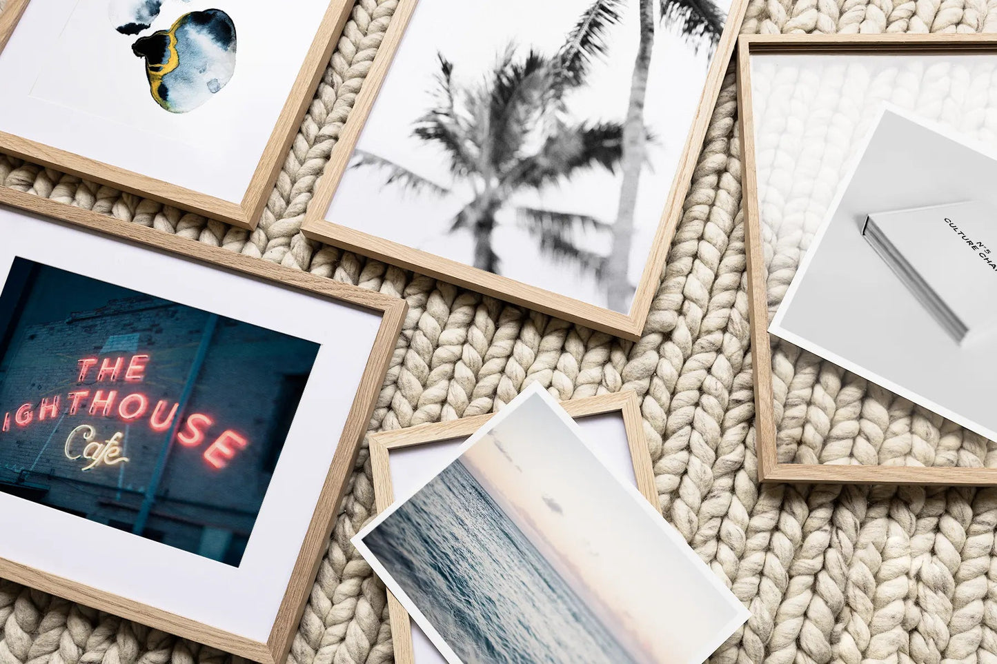 Vibrant home wall décor featuring Los Angeles and California beach scenes, perfect for infusing your space with the relaxed, sunny vibes of the West Coast.