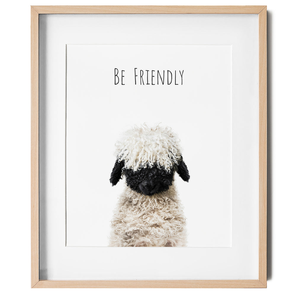 
                      
                        Lamb Be Friendly Inspirational Nursery Wall Art
                      
                    