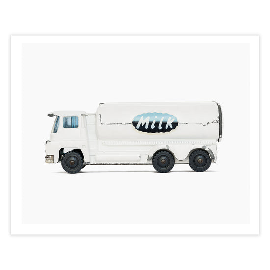 Load image into Gallery viewer, Milk Tanker Truck art print
