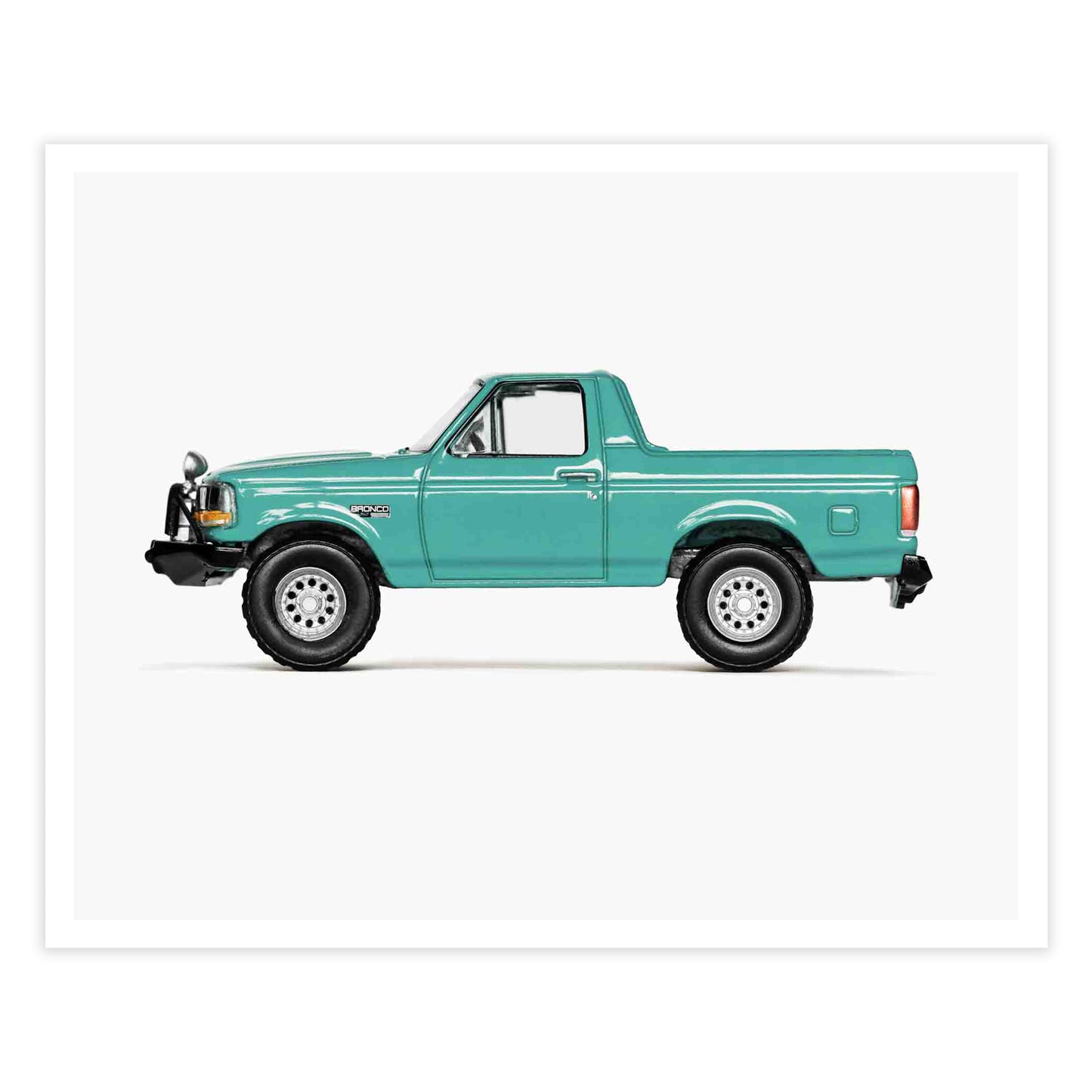 Fun and Colorful Pickup Truck Nursery Prints for Boys 