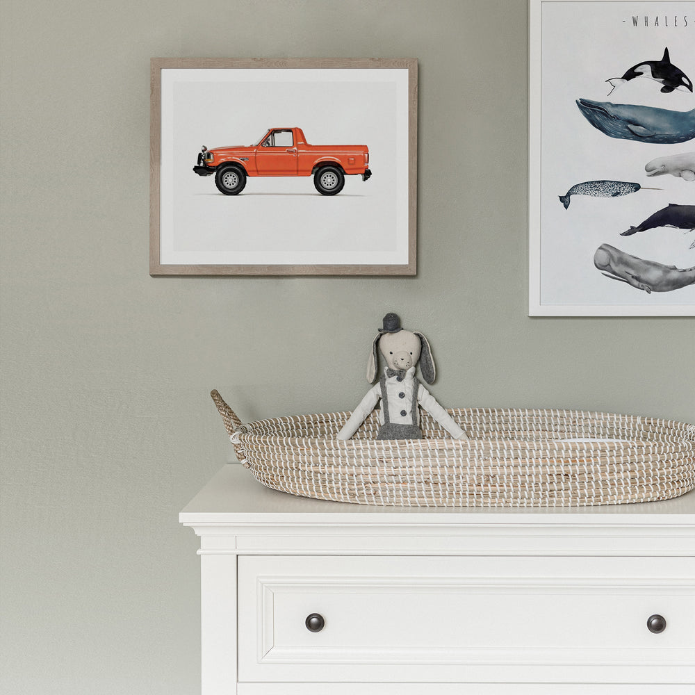 Pickup Truck Nursery Prints boys' nursery decor 