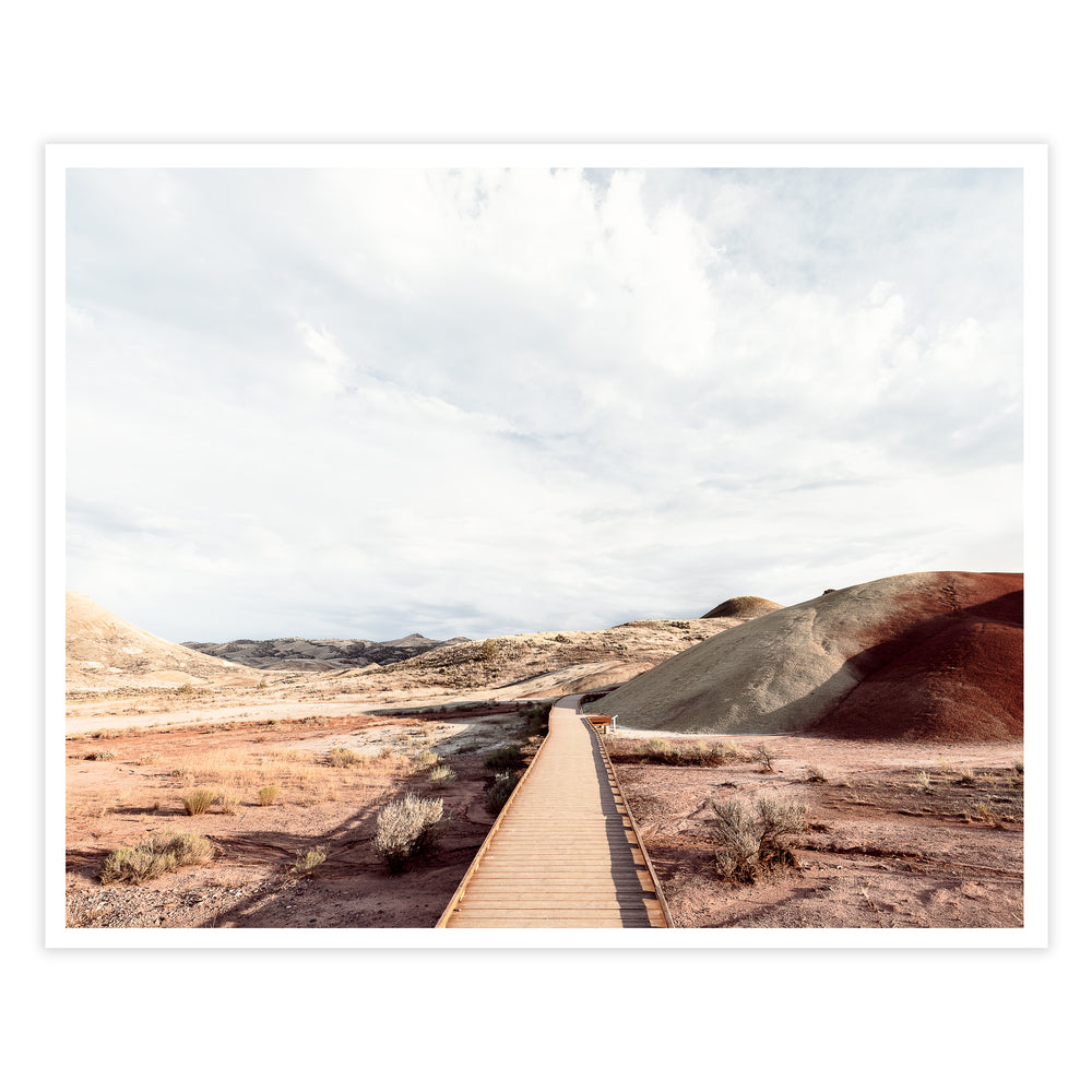 painted hills art print