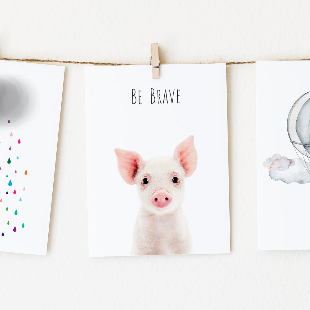 
                      
                        Duck Be Grateful Inspirational Nursery Wall ArtPiglet Be Brave Inspirational Nursery Wall Art
                      
                    