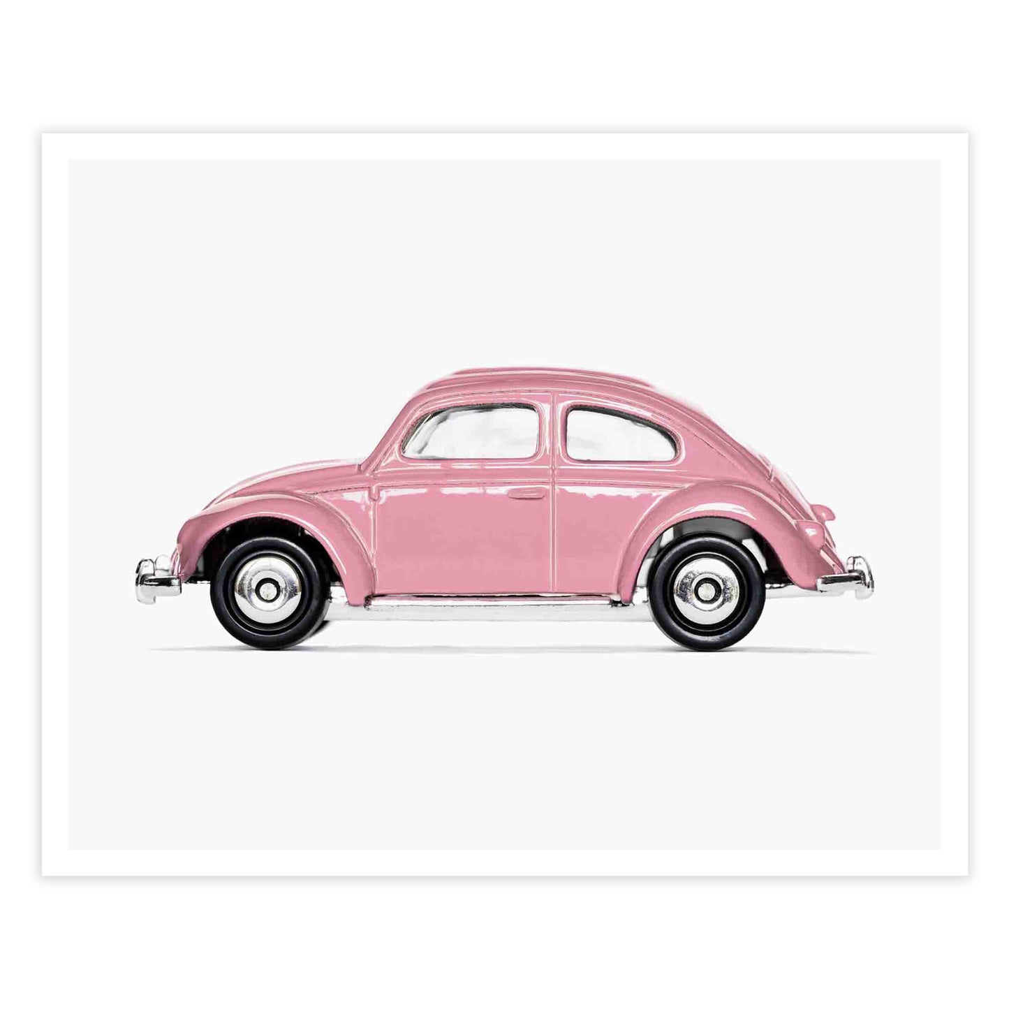 Volkswagen Beetle car art prints for boys nursery