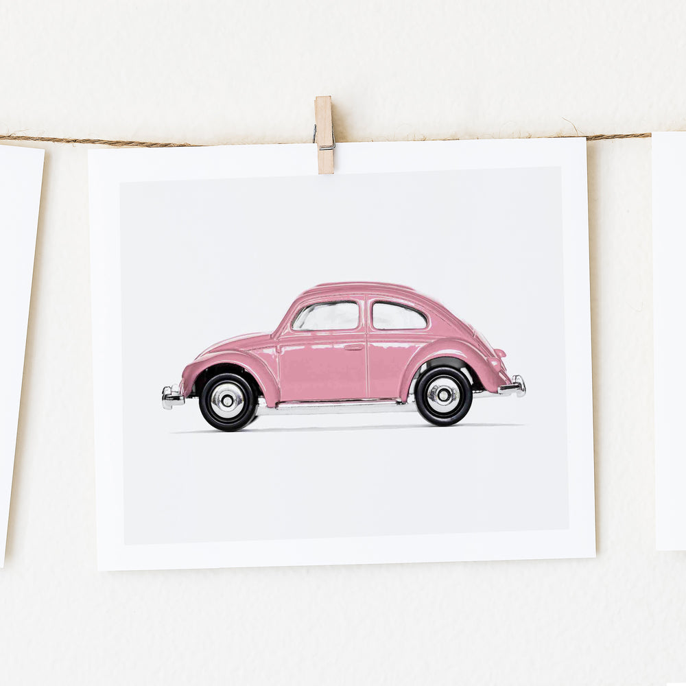 
                      
                        Volkswagen Beetle car art prints for boys nursery
                      
                    