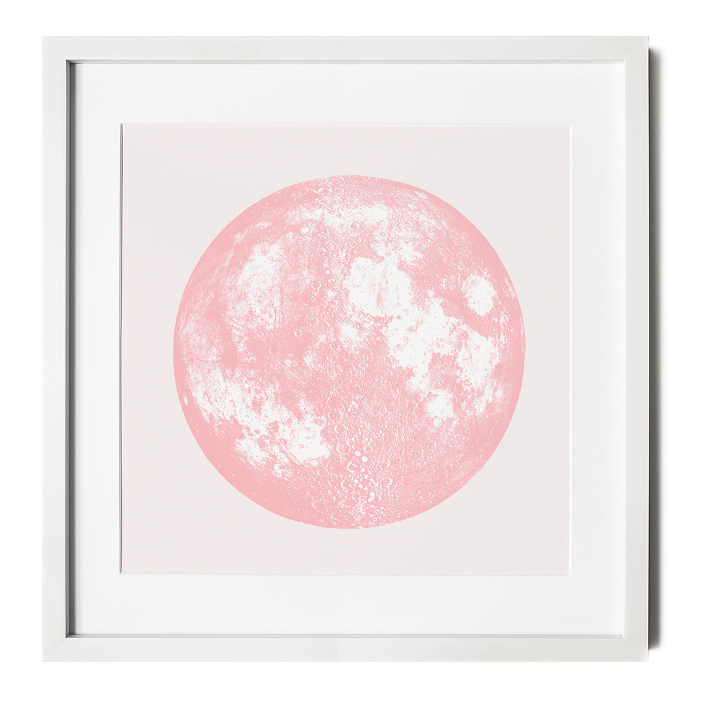 
                      
                        Pink Moon Wall Art Print
                      
                    