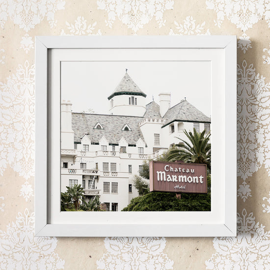 Load image into Gallery viewer, Chateau Marmont Hotel Fine Art Print
